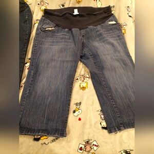 Motherhood plus size jeans and capris